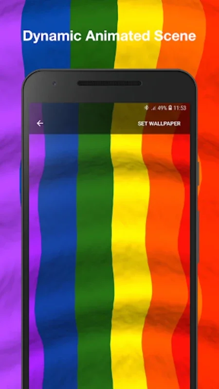 Pride Flag Live Wallpaper for Android - Celebrate LGBTQ+ Pride