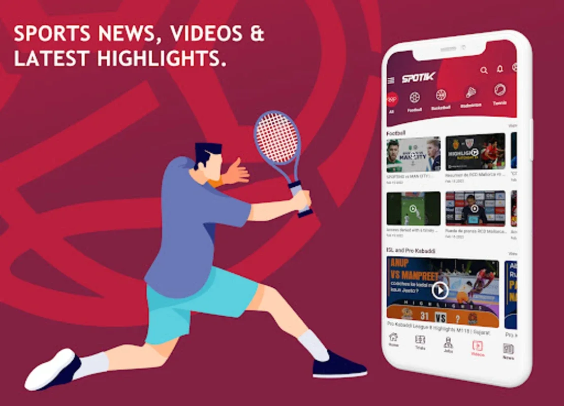 Spotik for Android - Stay Updated with Sports