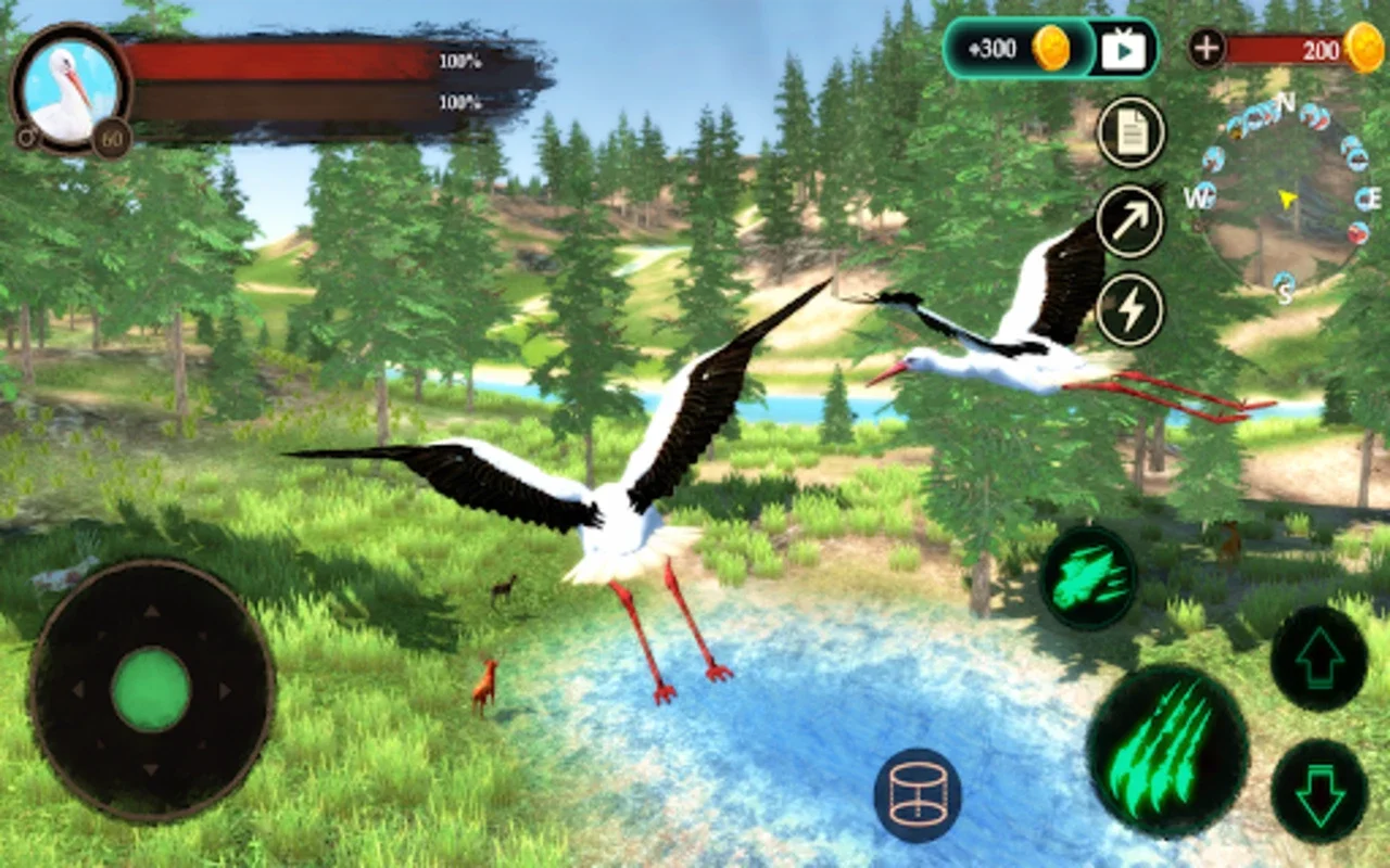 The White Stork for Android - Realistic Survival Adventure