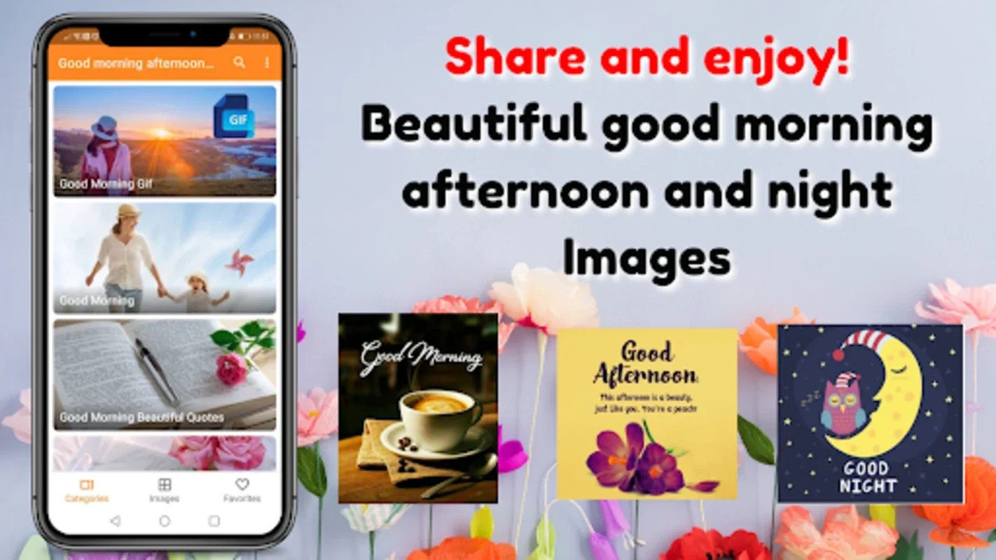 Good Morning Afternoon Night for Android: Share Daily Greetings