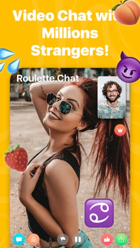 Roulette Chat Video Omegle Ome for Android - No Downloading Required