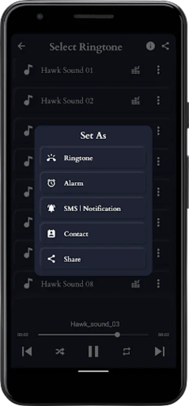 Hawk Sounds for Android - Immerse in Realistic Calls