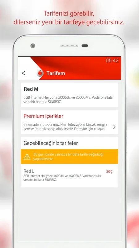 Vodafone Yanımda for Android - Manage Vodafone Services