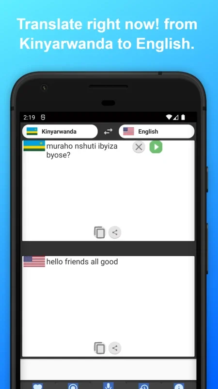 English to Kinyarwanda Translator for Android - Seamless Language Conversion