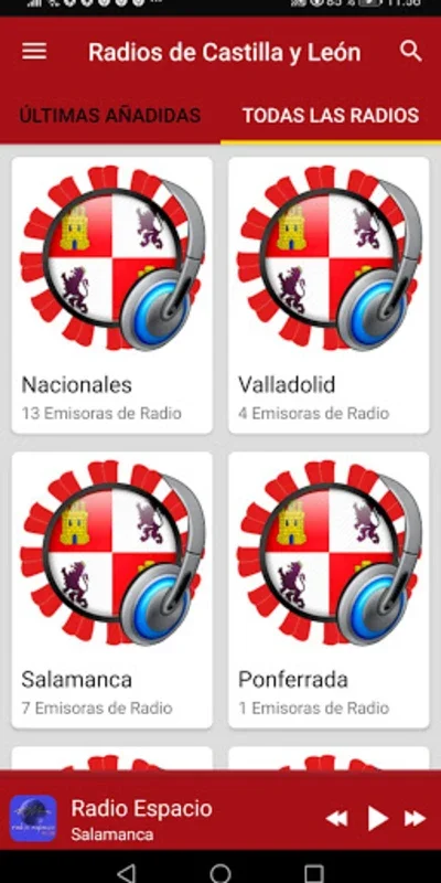 Radios de Castilla y León - Es for Android: Diverse Radio Streaming