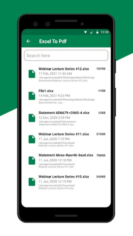 Excel to PDF Converter for Android - Seamless Conversion