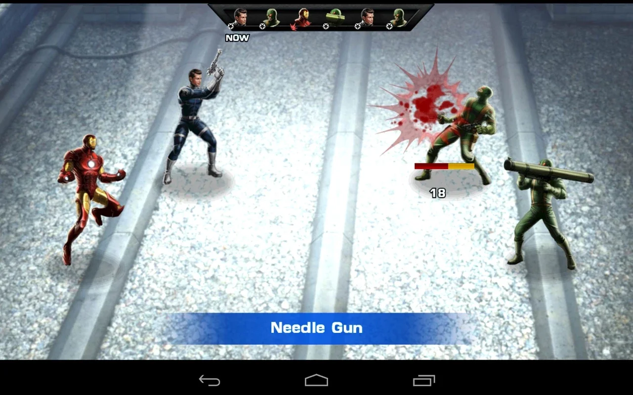 Avengers Alliance on Android - Battle Against Evil