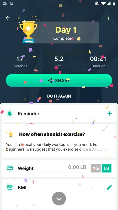 Lose Weight App for Men on Android - No Downloading Required