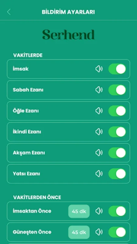 Serhend Takvim for Android - Manage Your Schedule Easily