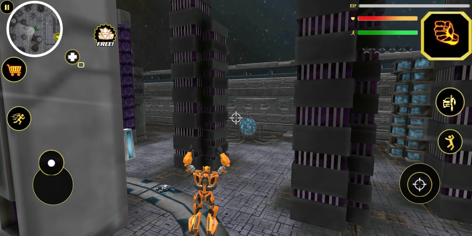 Robots City Battle for Android: Battle Crime and Save the City