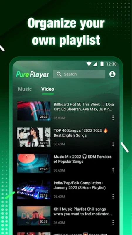 Music Player App - Pure Player for Android