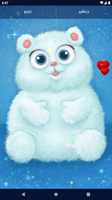 Cute Fluffy Live Wallpaper for Android - No Downloading Needed