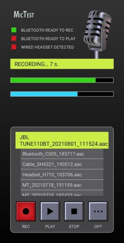 Mic Test for Android - Optimize Audio Recording