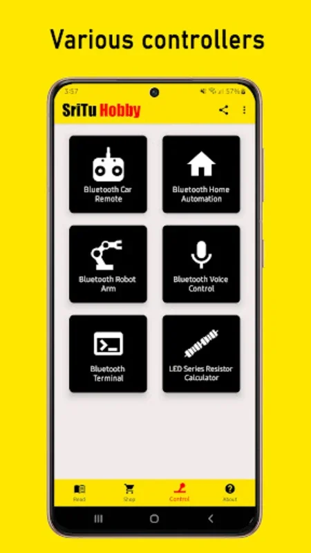 SriTu Hobby for Android: Comprehensive Electronics Learning
