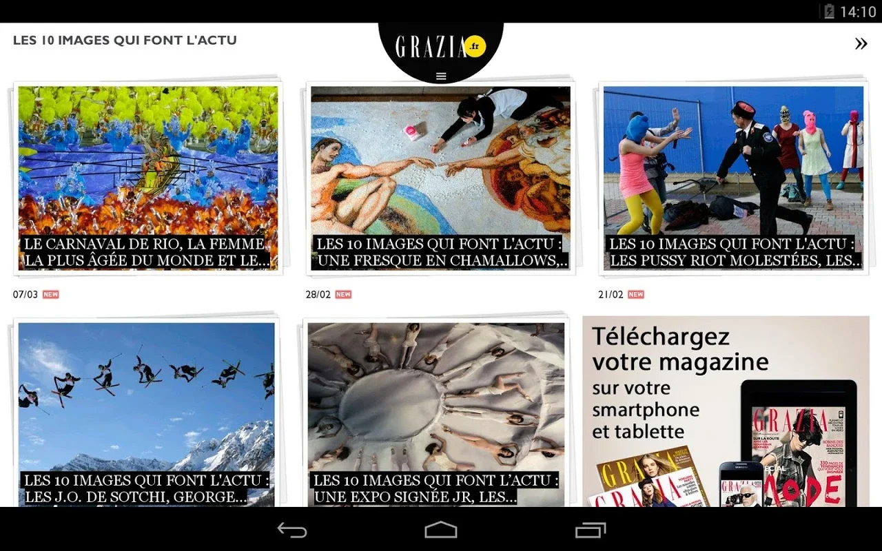 Grazia.fr for Android - Your Fashion & Lifestyle Guide