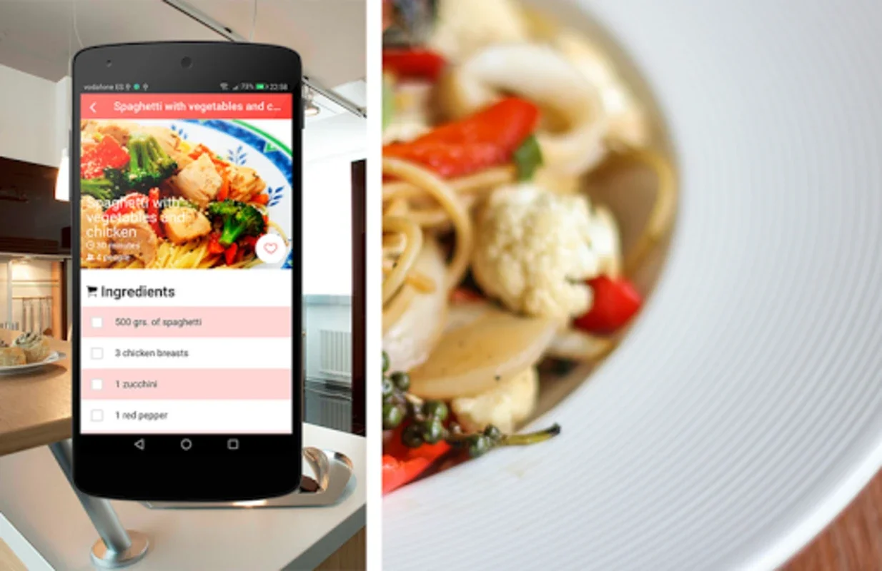 Pasta Recipes for Android: Over 100 Italian Dishes