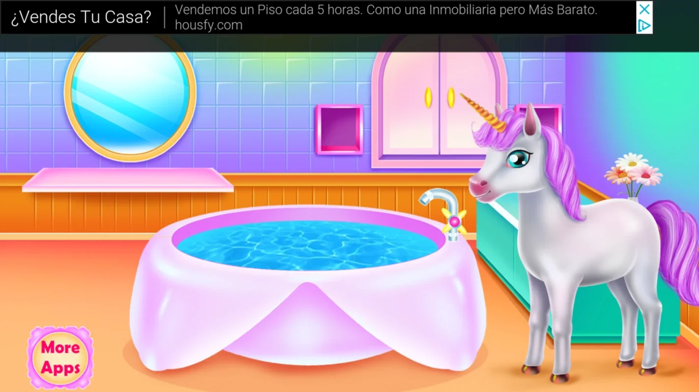 Cute Unicorn Caring and Dressup for Android - Download the APK from AppHuts