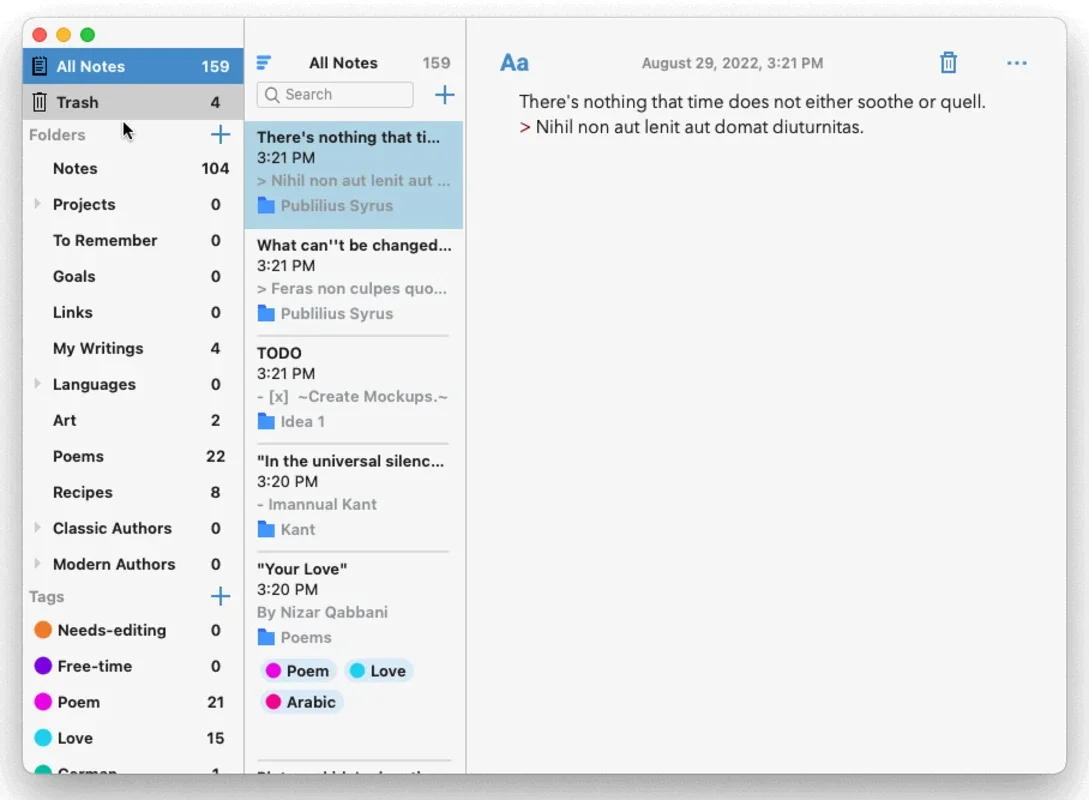 Notes for Mac: Organize Notes Effortlessly