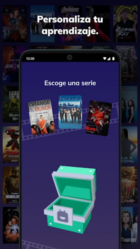 Wordbox English for Android - Master English with TV Shows