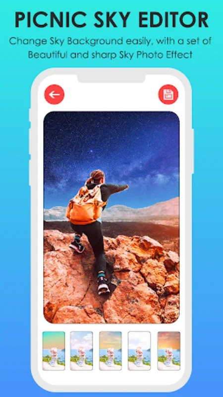 PicNic Sky Photo Editor for Android: Enhance Travel Photos
