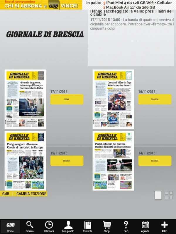 GdB digital for Android - Stay Informed with Brescia News