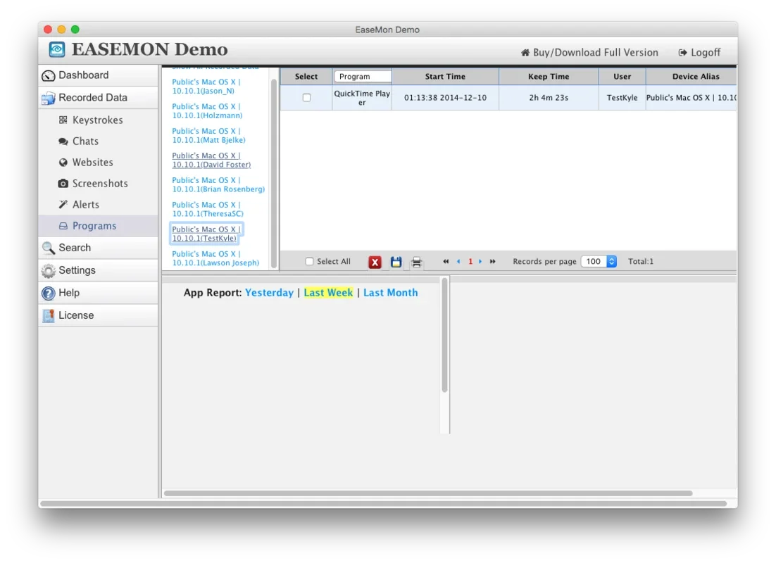 EaseMon for Mac: Comprehensive Activity Monitoring