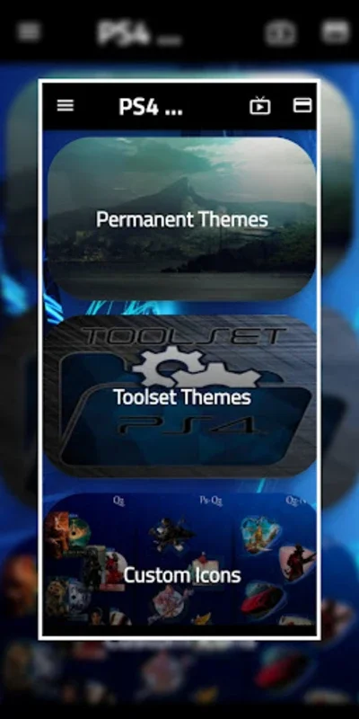 PS4 Themes for Android - Customize Your PS4 Interface