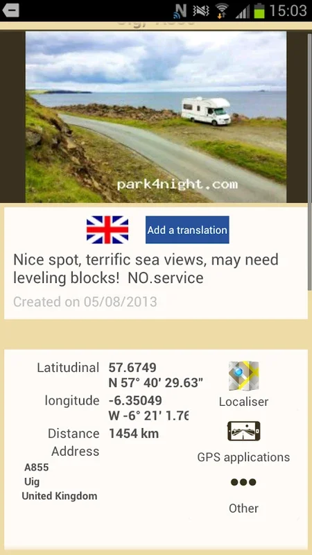 park4night for Android - Find the Best Parking Spots