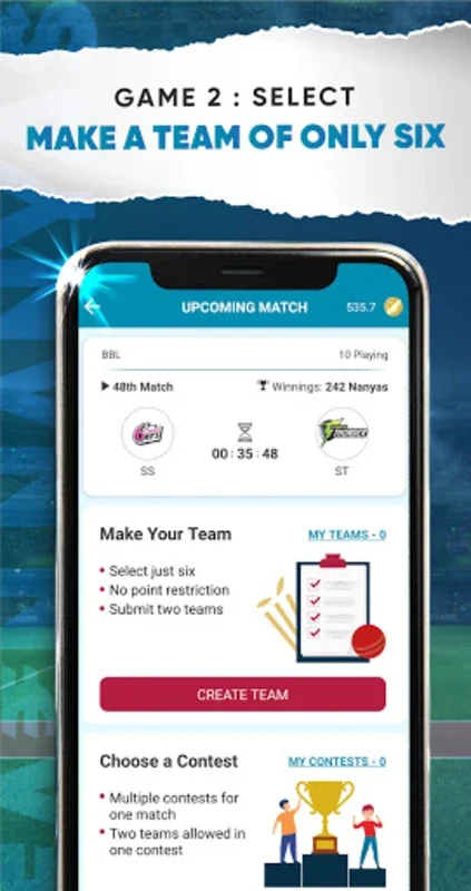 PlayCKC for Android - Exciting Live Cricket Gaming