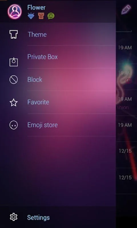 GO SMS NIGHT LIFE THEME for Android - Enhance Texting