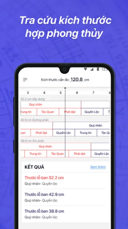 Thước Lỗ Ban - Phong Thủy Việt for Android: Accurate Feng Shui Tool