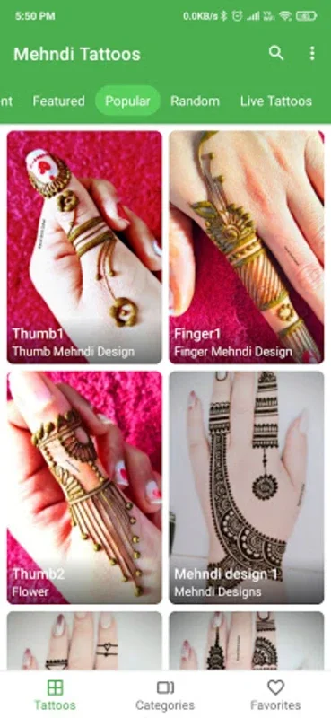 Mehndi Designs 2021 for Android - Diverse Mehndi Options