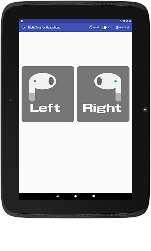 Left Right Test for Headphone for Android - Check Headphone Functionality