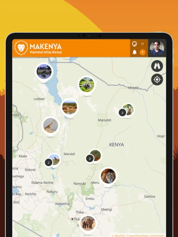 MAKENYA - Mammal Atlas Kenya for Android: Empowering Conservation