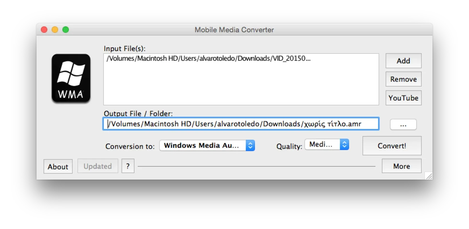 Mobile Media Converter for Mac - Convert Media Files Easily