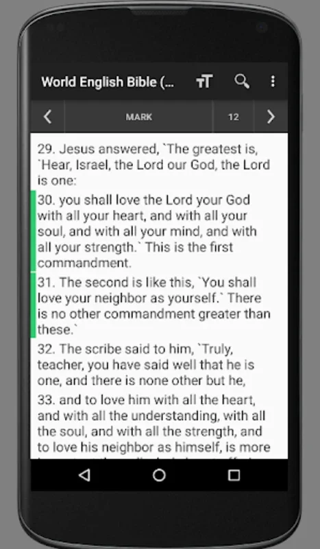 World English Bible (WEB) for Android - Offline Bible Reading