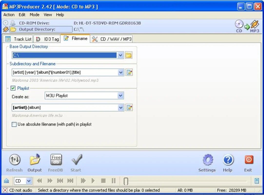 MP3Producer for Windows - Convert Audio CDs Easily