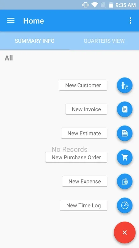 Moon Invoice - Time Tracking for Android - Manage Invoices Easily