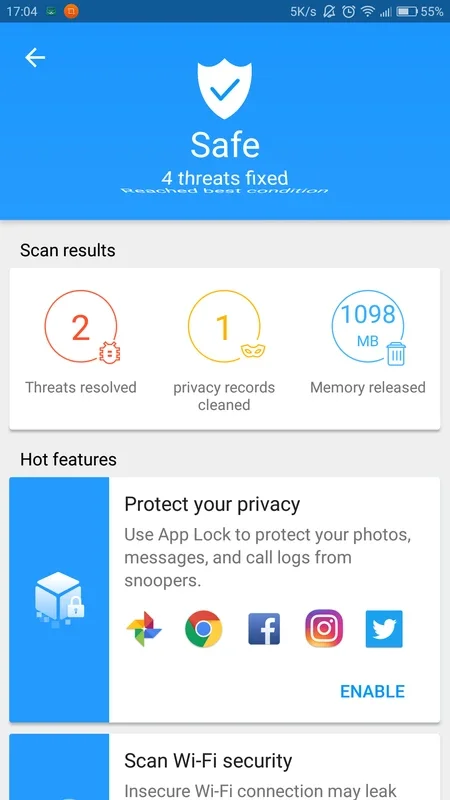 Hi Security for Android - Keep Your Device Safe