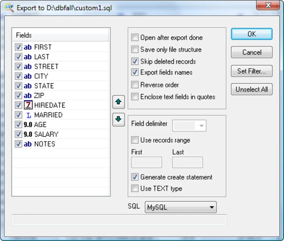 DBF Converter for Windows - Efficient File Conversion and Data Manipulation