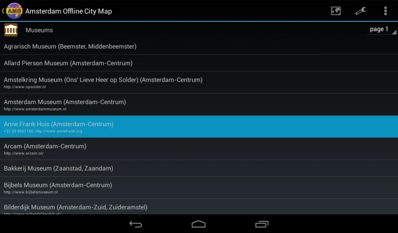 Amsterdam Map for Android - Seamless Offline Navigation