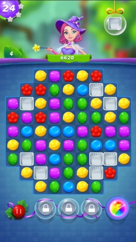 Candy Witch Match 3 Puzzle for Android - Engaging Match-3 Fun