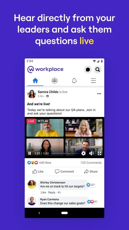 Workplace from Meta for Android - Connect and Collaborate