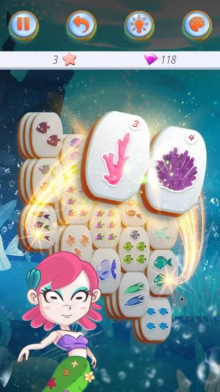 Fantasy Fish World Mahjong for Android - Engaging Underwater Experience