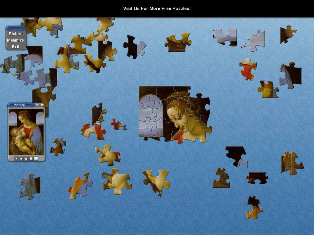 The Da Vinci Free Puzzles for Windows - Enjoy Da Vinci's Art