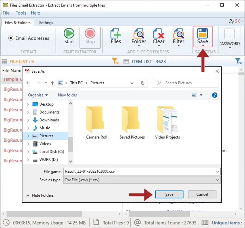 Advanced File Email Extractor for Windows - Extract Emails Easily