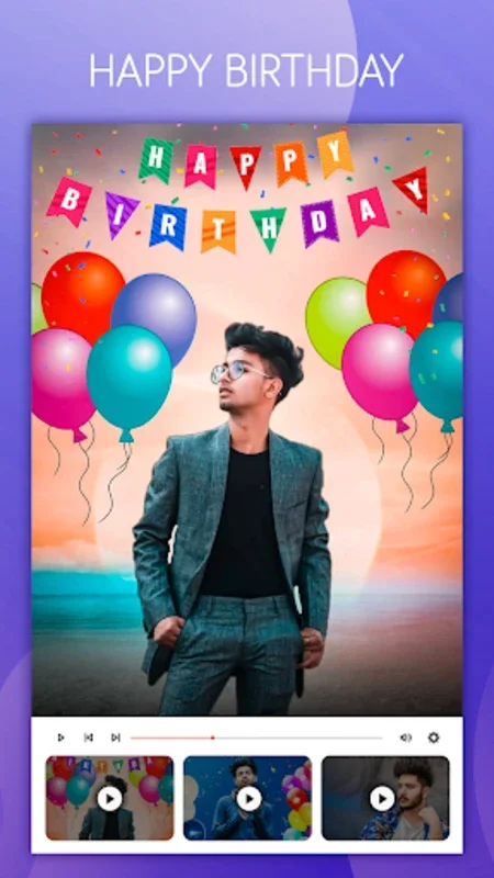 Birthday Video Maker with-Song for Android - Download the APK from AppHuts