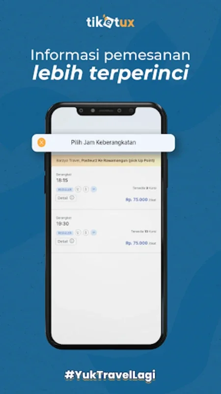 Tiketux - Pesan Tiket Travel for Android - Download the APK from AppHuts