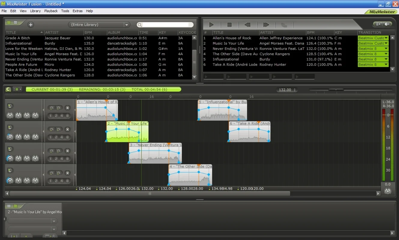 MixMeister Fusion for Windows - Create Professional DJ Sessions