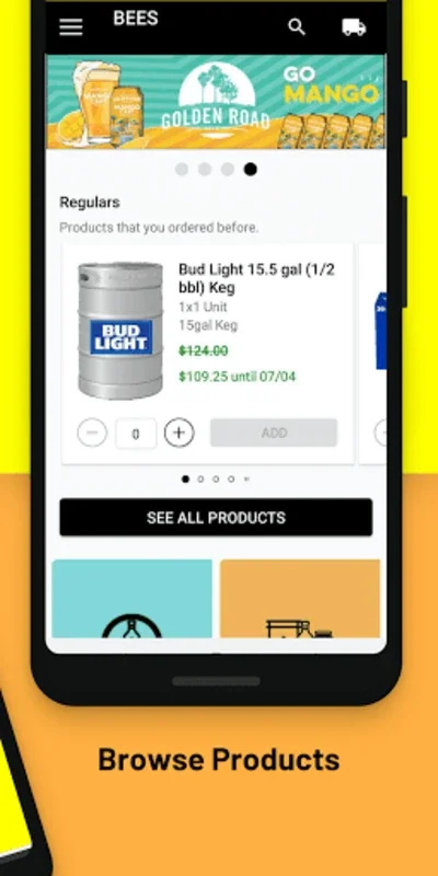 myBEES for Android - Streamline B2B E-commerce on the Go